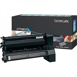 LEXMARK C782X1CG/C7720CX Cyan Toner Cartridge
