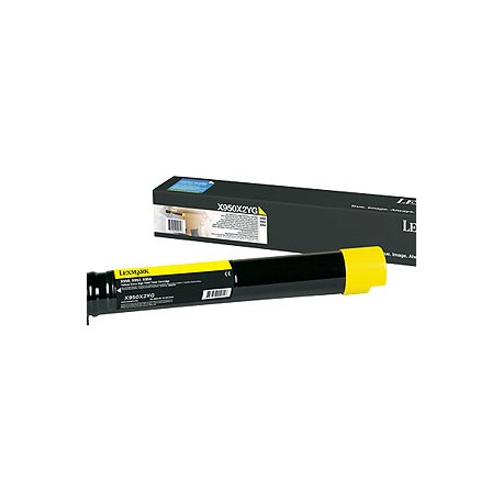 LEXMARK X950X2YG Yellow TONER Cartridge