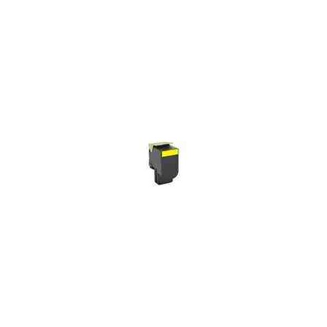 LEXMARK 80C1HY0 (801HY) Yellow TONER Cartridge