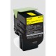 LEXMARK 80C1XY0 (801YM) Yellow TONER Cartridge