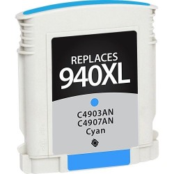 HP C4907AN Cyan Inkjet Cartridge 