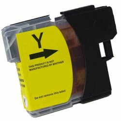 BROTHER LC61Y Yellow Inkjet Cartridge 