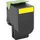 LEXMARK 80C1XY0 (801YM) Yellow Toner Cartridge