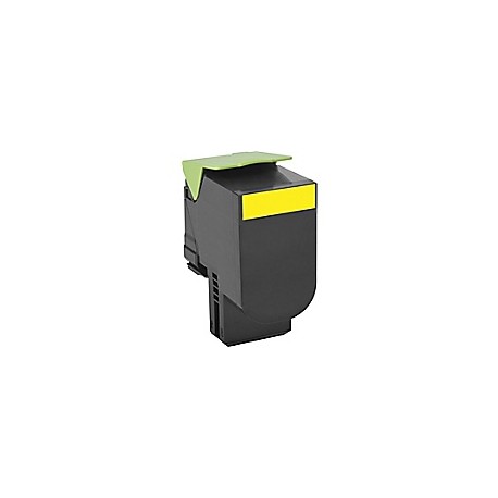 LEXMARK 80C1XY0 (801YM) Yellow Toner Cartridge